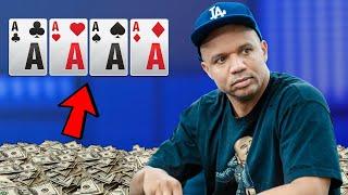 The 5 SICKEST QUADS Poker Hands