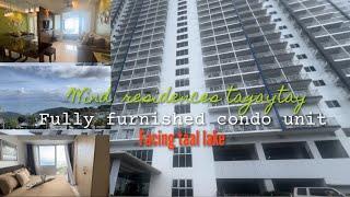 V343-24 Wind residences tagaytay fully furnished condo unit with overlooking view