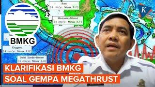 BMKG Tegaskan Gempa Megathrust Tak Terjadi Dalam Waktu Dekat