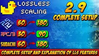 Complete Setup and Explanation of Lossless Scaling 2.9 Features - Best Settings