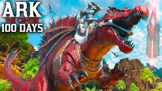 I Spent 100 Days In Ark The Center Ark Survival Ascended