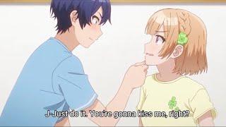 Haru tried but cant kiss Kuro l Osananajimi ga Zettai ni Makenai Love Comedy l Episode 3