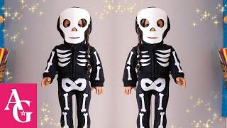 DIY Spooky Skeleton Halloween Costume for your Doll  American Girl