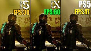 Dead Space Xbox Series S vs. Series X vs PS5 Comparison  Loading Graphics FPS Test