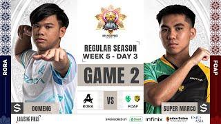 MPL PH S14 - W5D3 - FCAP VS RORA GAME 2