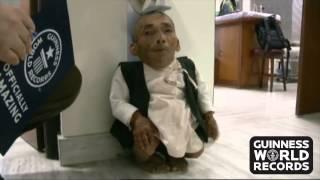 The worlds shortest man - Nepals Chandra Bahadur Dangi