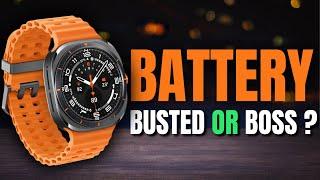 Galaxy Watch Ultra Battery Life BUSTED or BOSS? Real World Test Results