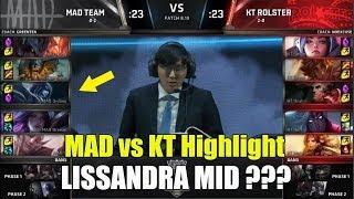 MAD vs KT - Worlds Group Stage Day 3 Match Highlights 2018 l League Of Legends GodLikeLOL