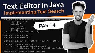 Text Editor E04 - How to Implement Full-Text Search