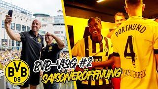 BVB-VLOG Dancing Bynoe-Gittens & reunion of the legends  Black Yellow Season opening  #2