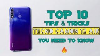 Top 10 Tips & Tricks Tecno Camon 12 Air You Need To Know