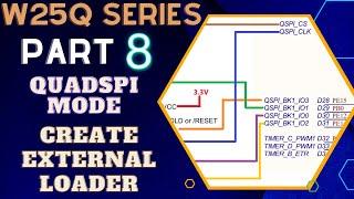 W25Q FLASH Memory  Part 8  How to create an External Loader