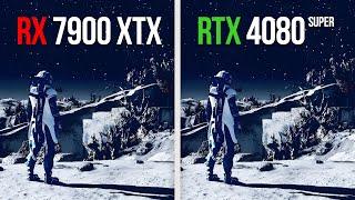 RTX 4080 Super vs. RX 7900 XTX  Comparison in 11 Games 4K