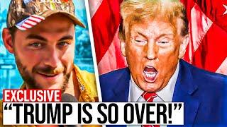 Trump RED FACED & RANTING As MAGA Supporters Run In A Frenzy