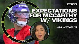 Why J.J. McCarthy is walking into a dream situation with the Vikings   NFL Live