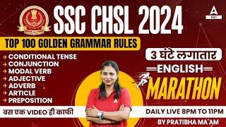 SSC CHSL 2024  SSC CHSL English Marathon Class By Pratibha Mam