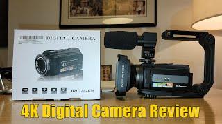 4k Camera  Camcorder Review