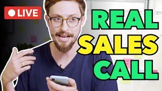 Live Sales Call - How To Sell Workshops To Big Companies