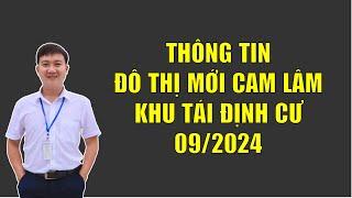 THÔNG TIN ĐÔ THỊ MỚI CAM LÂM VÀ KHU TÁI ĐỊNH CƯ CAM LÂM CAM RANH 092024  TÂM CAM LÂM