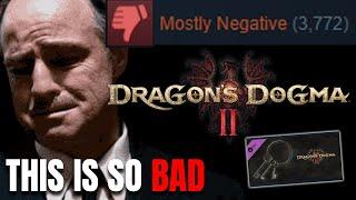 Dragons Dogma 2 Situation is AWFUL Microtransactions Negative Steam Reviews & Poor Performance