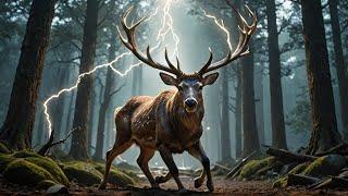 Unexpected Twist Elk Strikes with Lightning during Eikthyr Boss Fight in Valheim