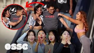 Korean Girls React To U.S. PRANK Compilation  𝙊𝙎𝙎𝘾