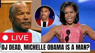OJ Simpson dead at 76 from cancer Michelle Obama is a man? Conspiracy or not?   Brandon Mason Show