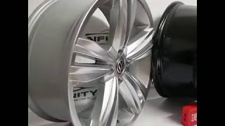 INFINITY RODAS APRESENTA  Rodas KR Wheels S18 Tiguan Rline 4x100 5x100 5x112 aro 17 18 e 20.