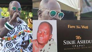 Amakye Dede performed live at his bossom  friend Sikie Asiedus funeral.