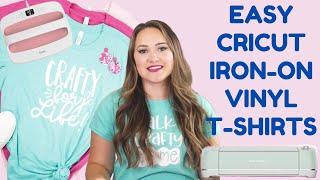 *BEST* Cricut Iron-On T-Shirt Tutorial for Beginners  Step-by-Step Tutorial  Sweet Red Poppy