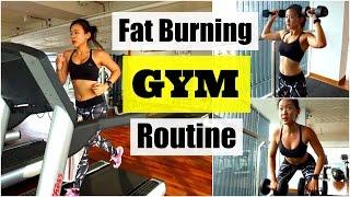 My Fat Burning GYM Routine Treadmill Interval Running