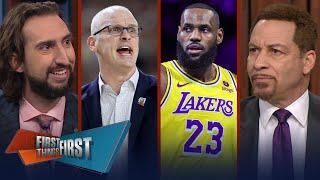 Lakers preparing massive offer to Dan Hurley More likely LeBron stays?  NBA  FIRST THINGS FIRST