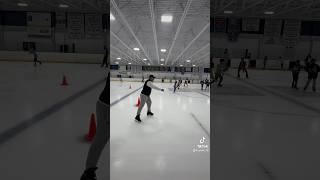 weekend at the ice skating rink