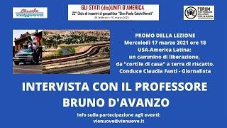 Intervista con il Professor Bruno DAvanzo