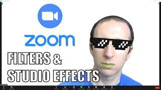 How to Use Zoom Filters and Studio Effects