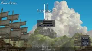 Lineage 2 - Scions of Destiny Chronicle 4  Login Screen