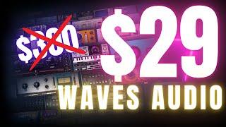 Waves Audio Subscription REVERSAL Score Insane Plugin Deals Now