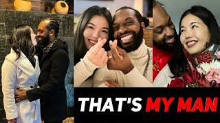 Japanese Woman Wanted All Of Her Friends & Family To Know This Black Man Is MINE