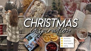 CHRISTMAS INSPIRATION  decor shopping decorating mood board baking & getting into the spirit 