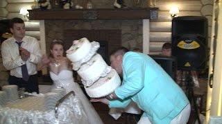 Уронили свадебный торт 2022