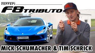 Ferrari F8 Tributo  Mick Schumacher & Tim Schrick  Bilster Berg