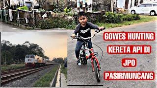 GOWES HUNTING KERETA API KENCANG DAN KERETA API PAPASAN DI JALUR KERETA API DAOP 5 PURWOKERTO