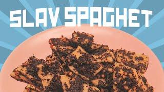 SLAV MY SPAGHET - kluski z makiem  Polish poppy seed pasta