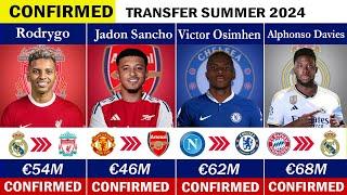 LATEST CONFIRMED TRANSFERS & RUMOURS  ft. Rodrygo Sancho Victor Osimhen....... etc