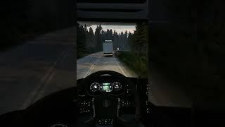 Euro Truck Simulator 2  Сейчас перевернемся #shorts