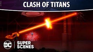 Justice League Dark Apokolips War - Trigon vs Darkseid  Super Scenes  DC