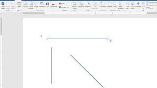 How to Draw Straight Lines Vertical & Horizontal in MS Word 2003-2016