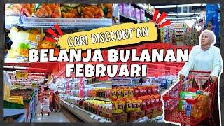 BELANJA BULANAN FEBRUARI part2  Belanja disini lebih santai