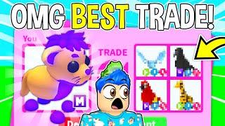 I Traded Away My *MEGA NEON LION CUB* For This… In Adopt Me Roblox Trading NEW *SAFARI THEME* Pet