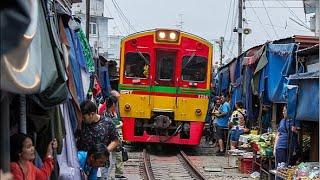  SAMUT SONGKRAN - MAEKLONG Railway Market